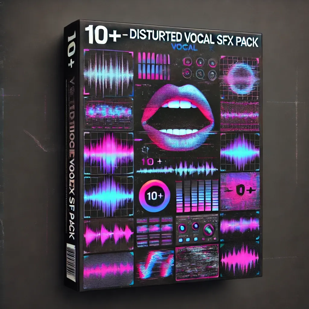 10+ Distorted Vocal SFX Pack - Dynamic Distorted Vocal Audio Effects for Creators and Sound Designers 4