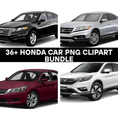 36+ Honda Car PNG Clipart Bundle - Premium Travel & Transportation Clipart for Designers and Marketers 3