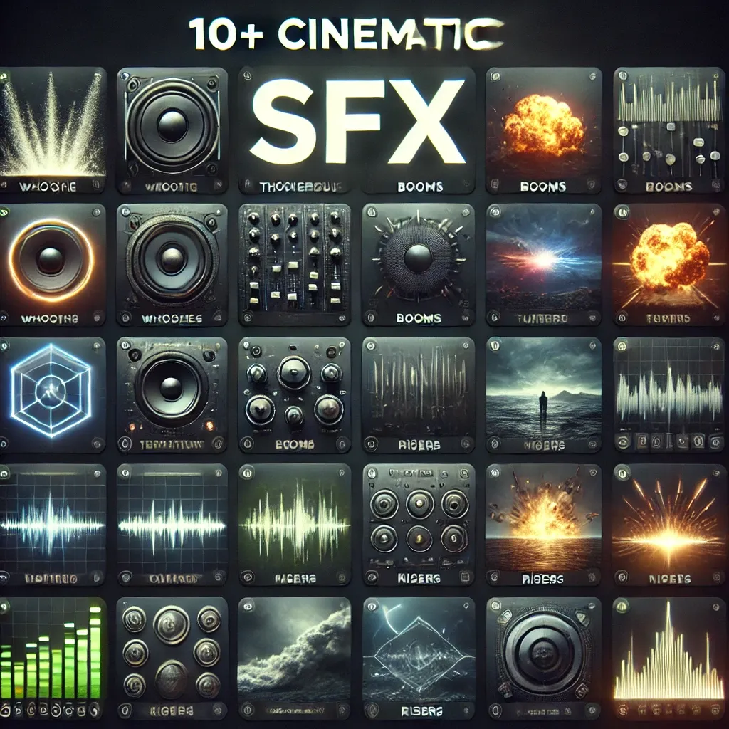 10+ Cinematic SFX - Immersive Sound Effects for Filmmakers and Creative Audio Projects