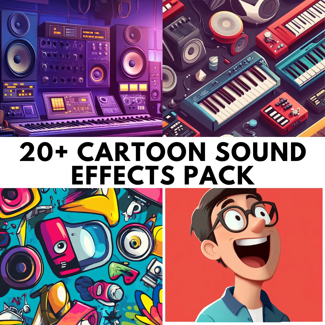 20+ Cartoon Sound Effects Pack - Playful Audio Effects for Creators and Entertainers 3