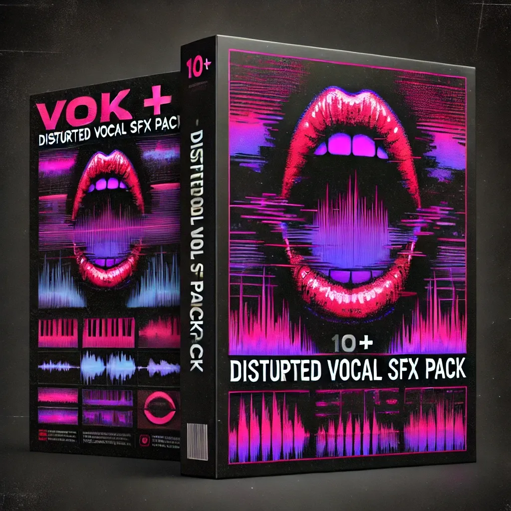 10+ Distorted Vocal SFX Pack - Dynamic Distorted Vocal Audio Effects for Creators and Sound Designers