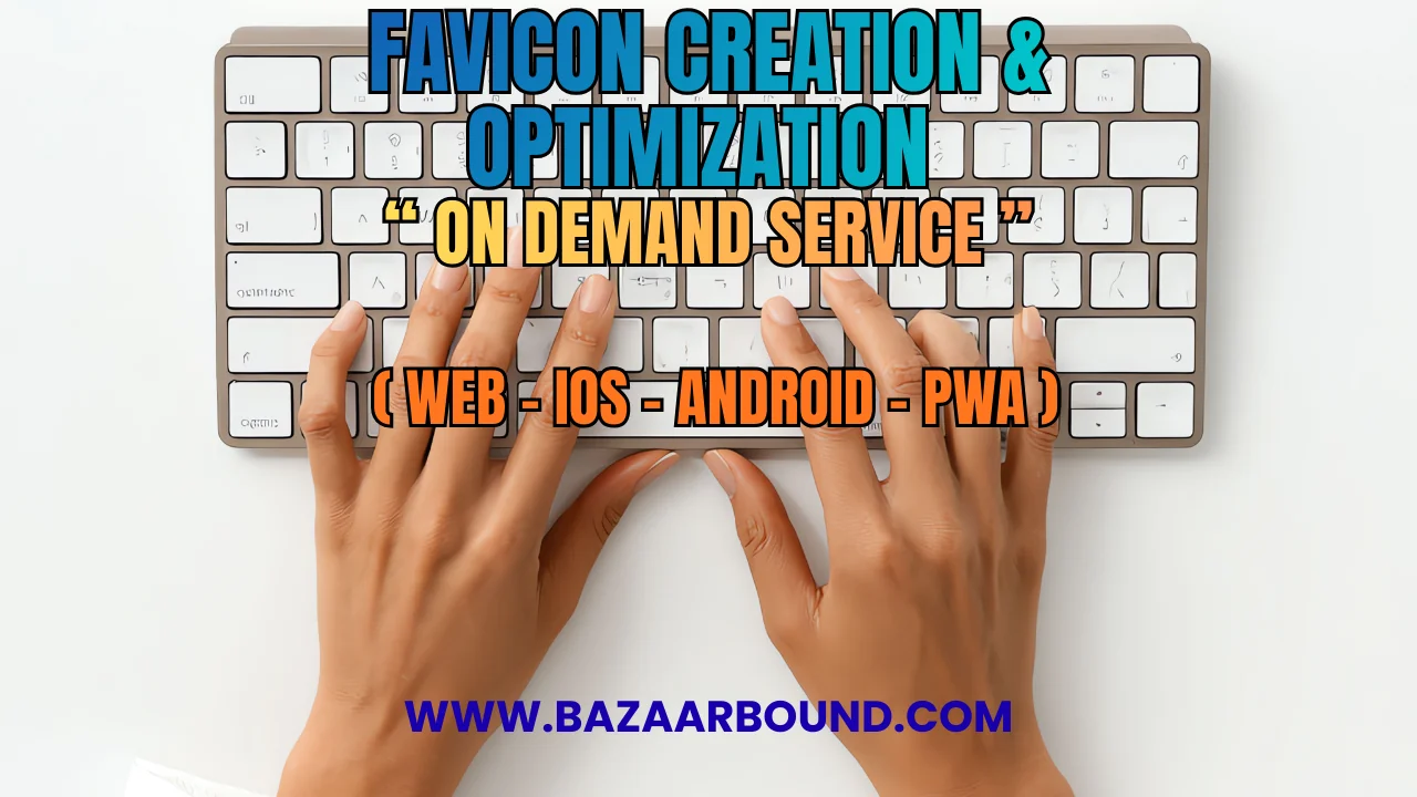 FAVICON CREATION & OPTIMIZATION SERVICE (WEB, IOS, ANDROID, PWA)