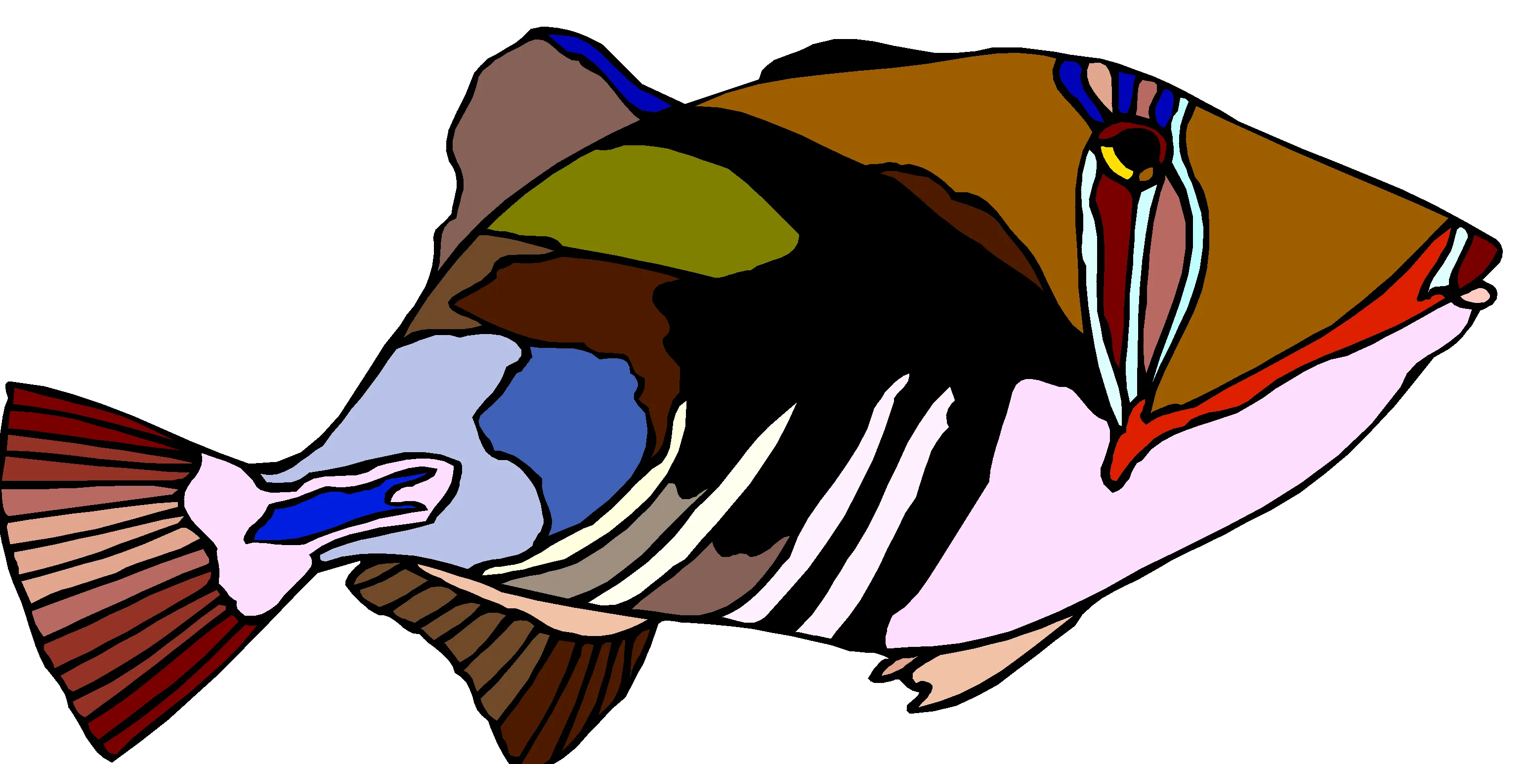 Tropical Fish Aquatic Clipart Set Vol1 - Vibrant Vector Wildlife Illustrations for Designers and Creative Projects 2025