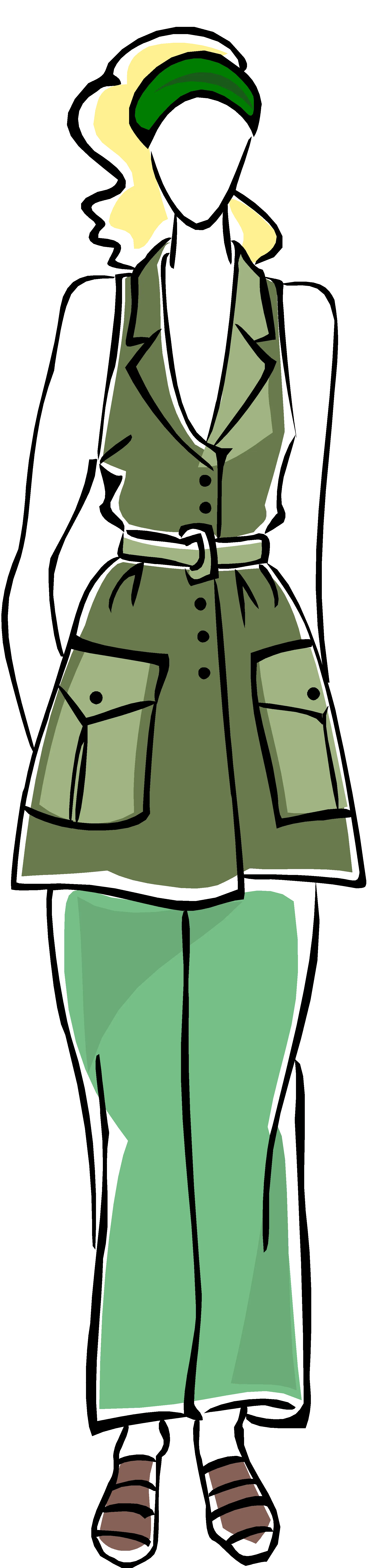 10 Runway Rebels Edgy Fashion Pack - Bold Vector Illustrations for Trendsetting Designers and Lifestyle Brands 5