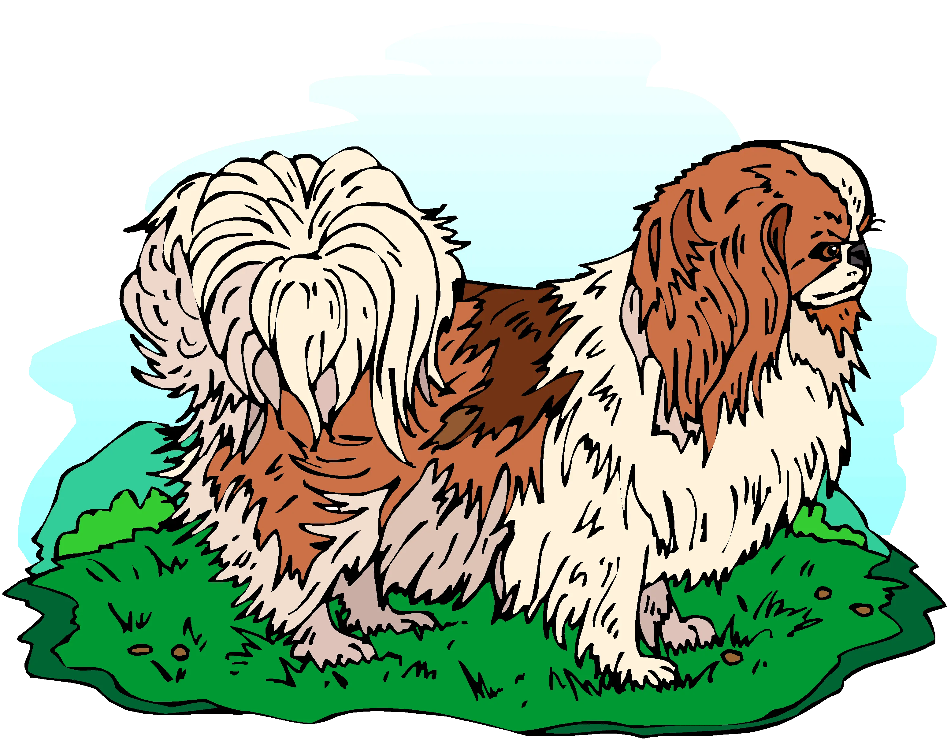 10 Adorable Dogs Canine Clipart Collection Vol1 - Charming Vector Clipart for Designers and Pet Lovers 5