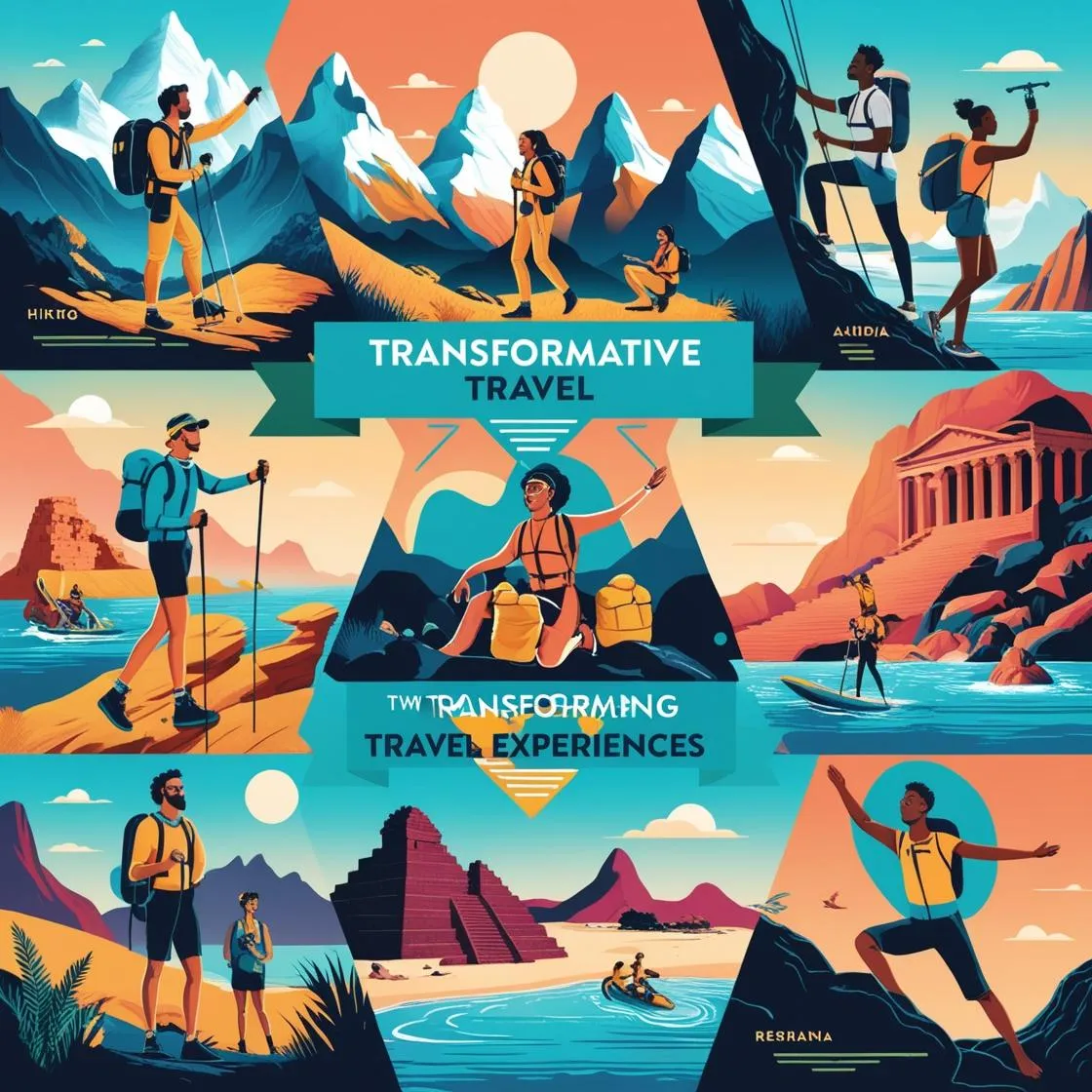 Transformative Travel Life-Changing Journeys - Inspirational Adventure Ebook for Explorers and Curious Travelers