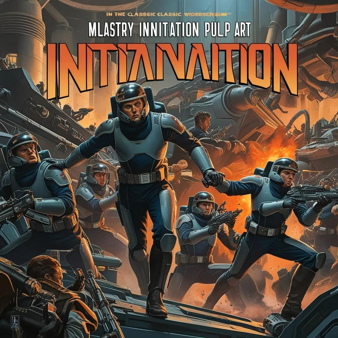 Induction Sci-Fi Military Thriller of Initiation & War - Immersive Action & Adventure E-Book for Sci-Fi Fans and Military Fiction Readers