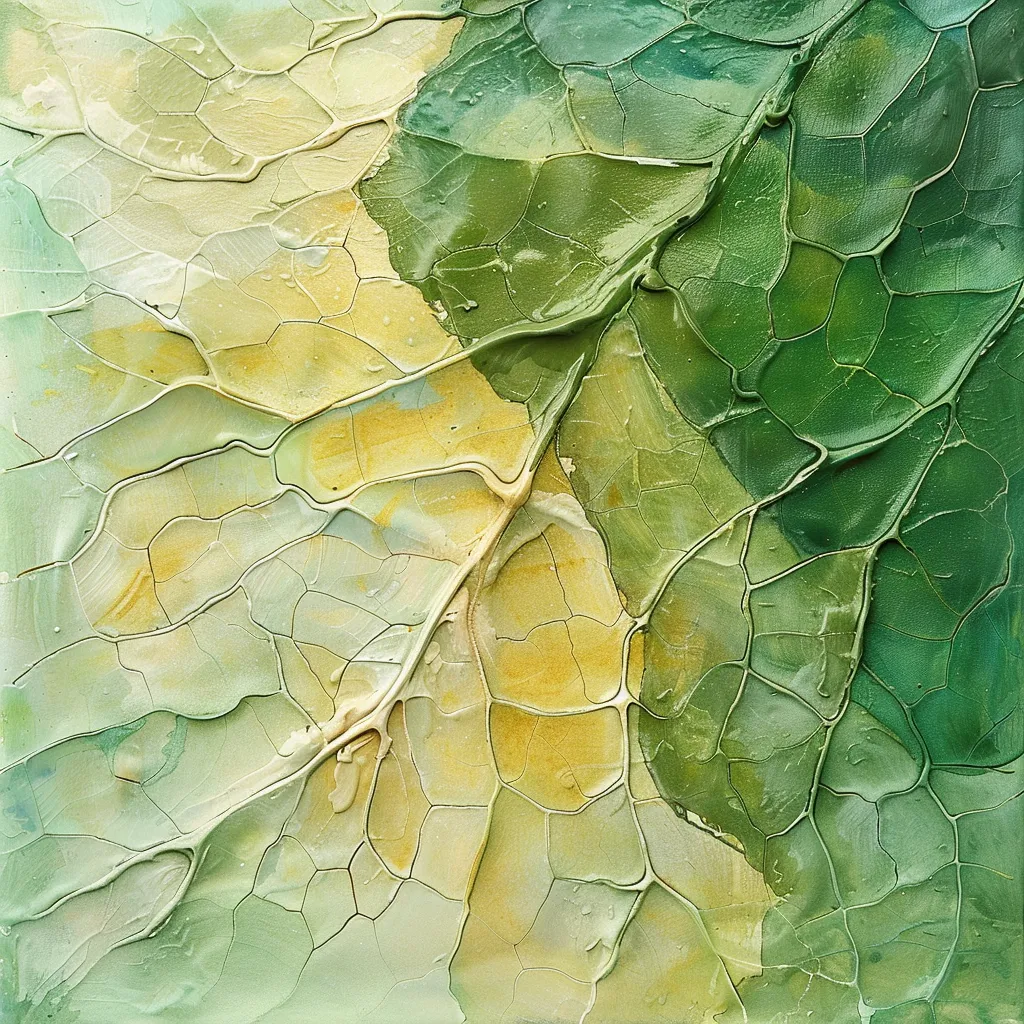Abstract Leaf Veins - Delicate Organic Pattern - Elegant Abstract Art for Creative Prints and Visual Projects
