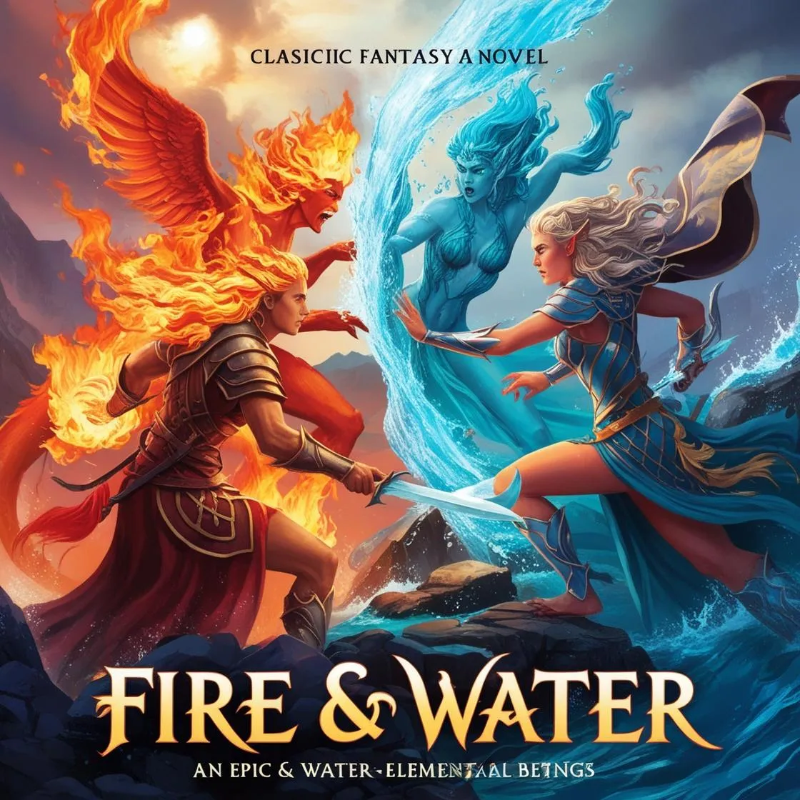 Fire & Water Elemental Fantasy Epic of Survival & Conflict - Immersive Action & Adventure E-Book for Thrill Seekers and Fantasy Lovers 5
