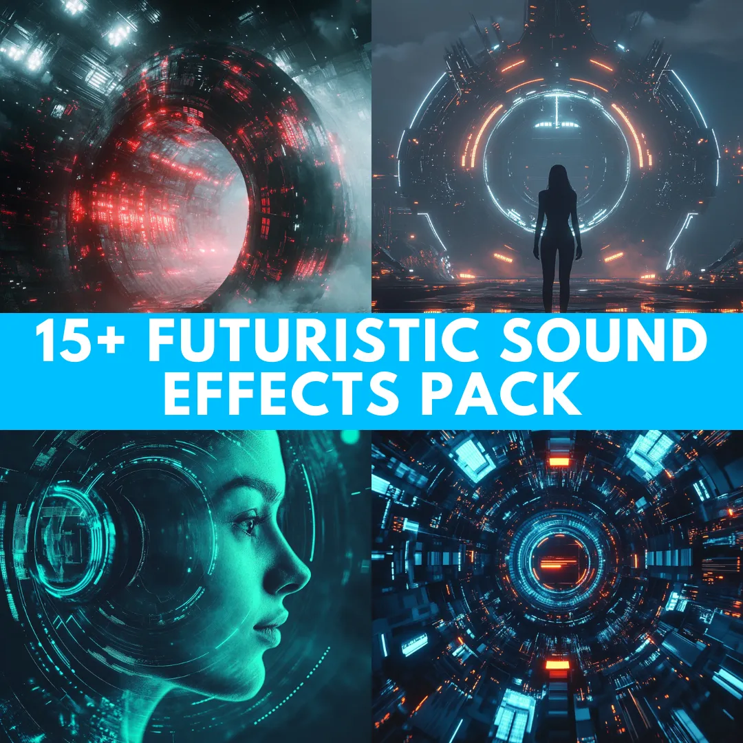 15+ Futuristic Sound Effects Pack - Immersive Sci-Fi Audio Effects for Creators and Multimedia Projects 4