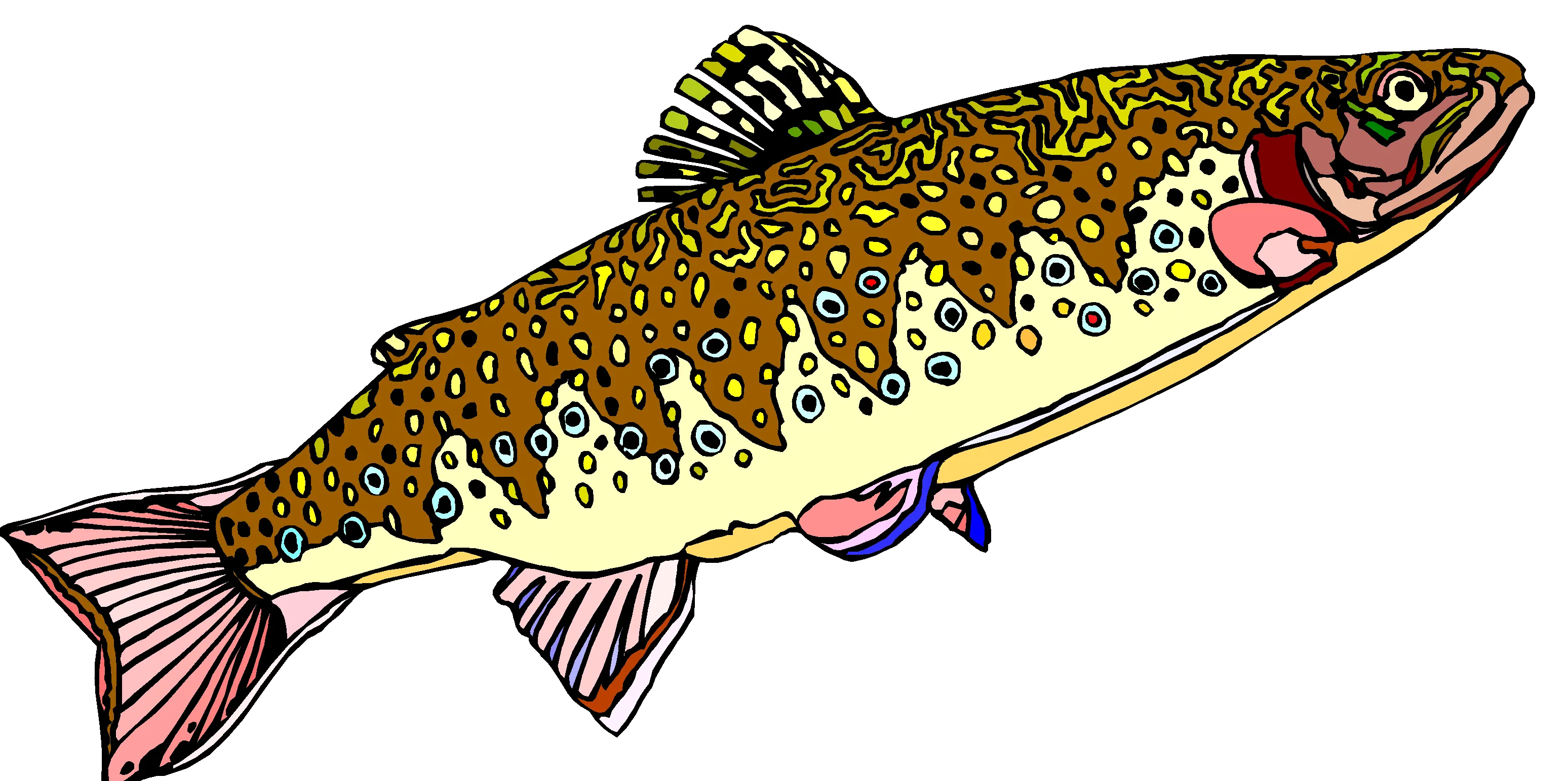 Tropical Fish Aquatic Clipart Set Vol1 - Vibrant Vector Wildlife Illustrations for Designers and Creative Projects 2025 3