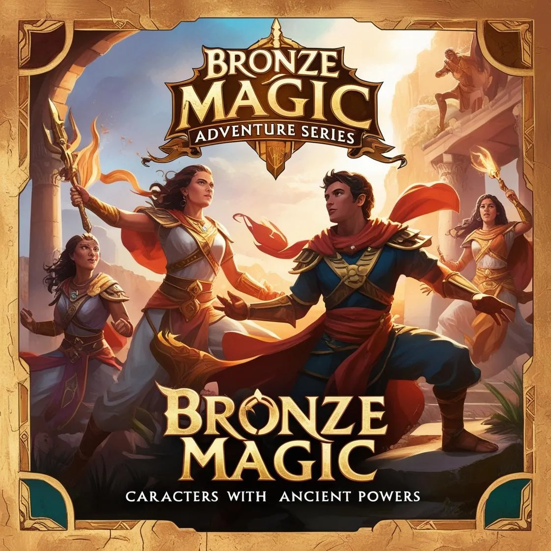 Bronze Magic Fantasy Adventure Series with Ancient Powers - Immersive Action & Adventure E-Book for Enthralling Readers 5