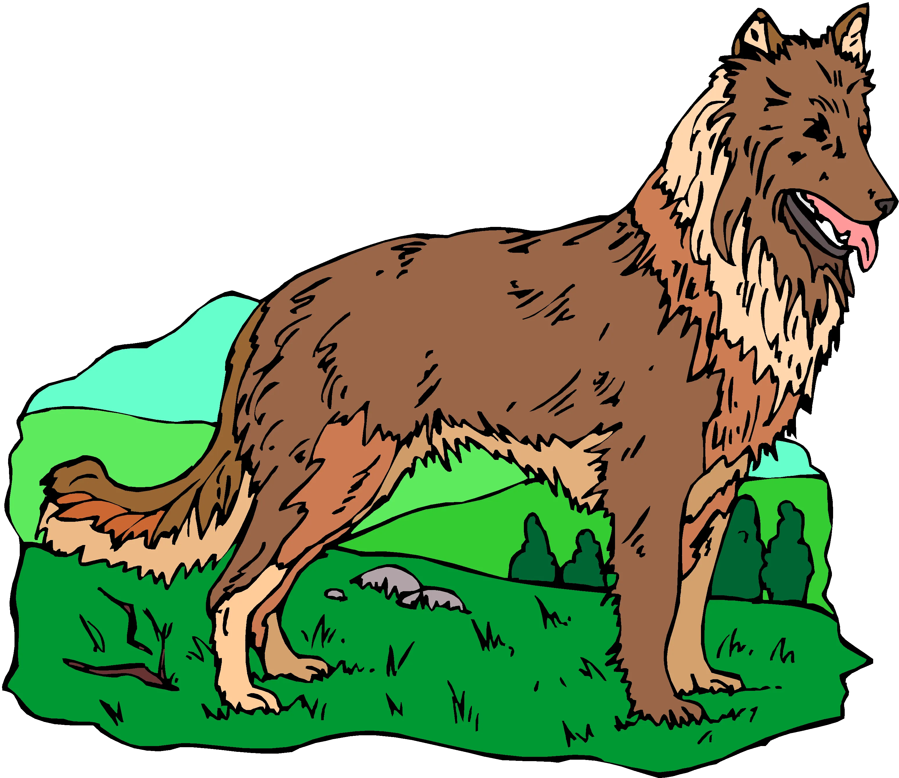 10 Playful Dogs Canine Clipart Collection Vol2 - Vibrant Vector Illustrations for Creative Pet Projects and Branding