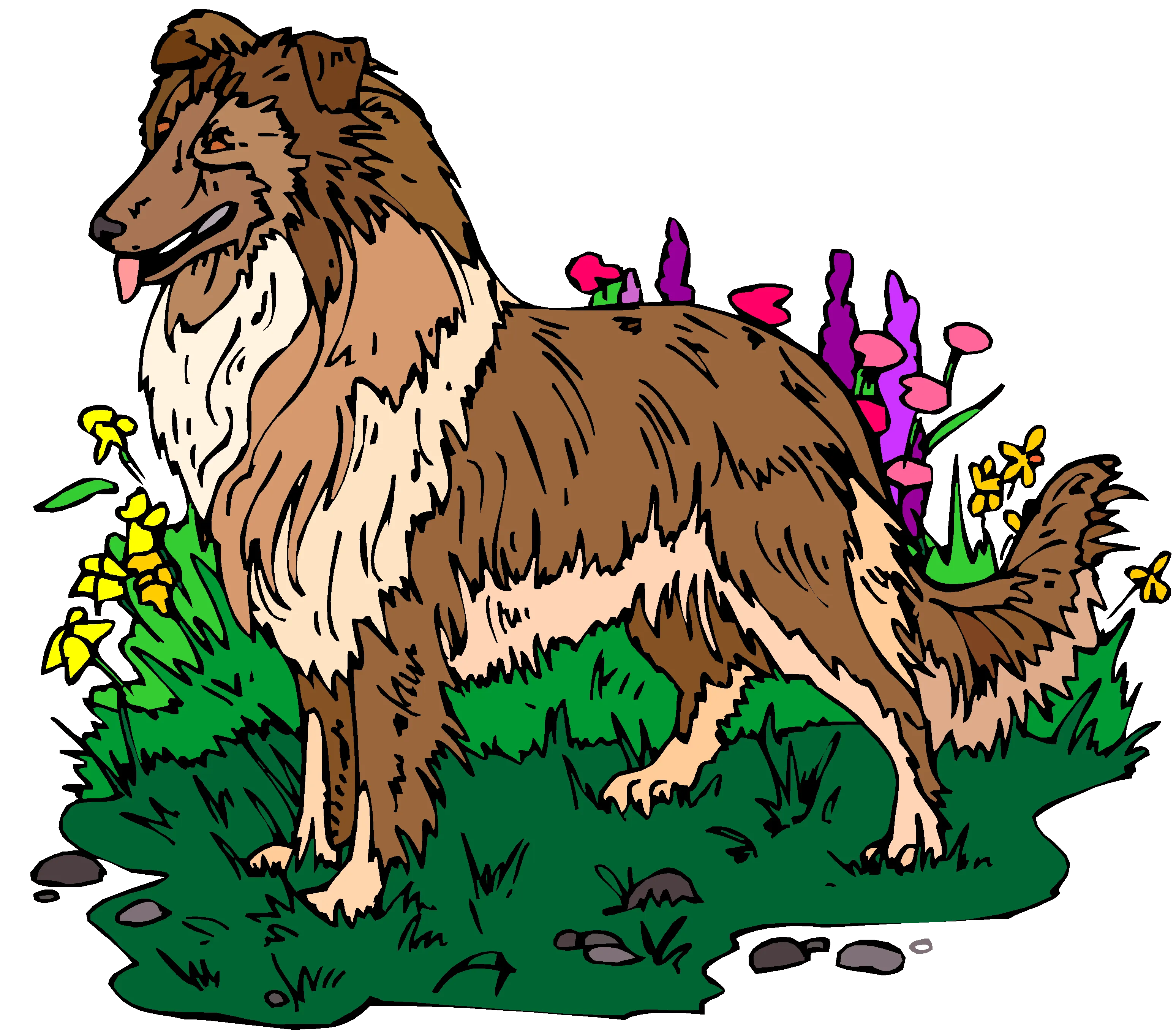 10 Playful Dogs Canine Clipart Collection Vol2 - Vibrant Vector Illustrations for Creative Pet Projects and Branding 3