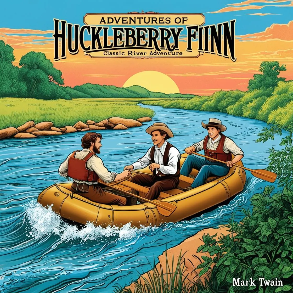 Adventures Of Huckleberry Finn - Classic River Adventure Novel for Timeless Action & Exploration Enthusiasts 4