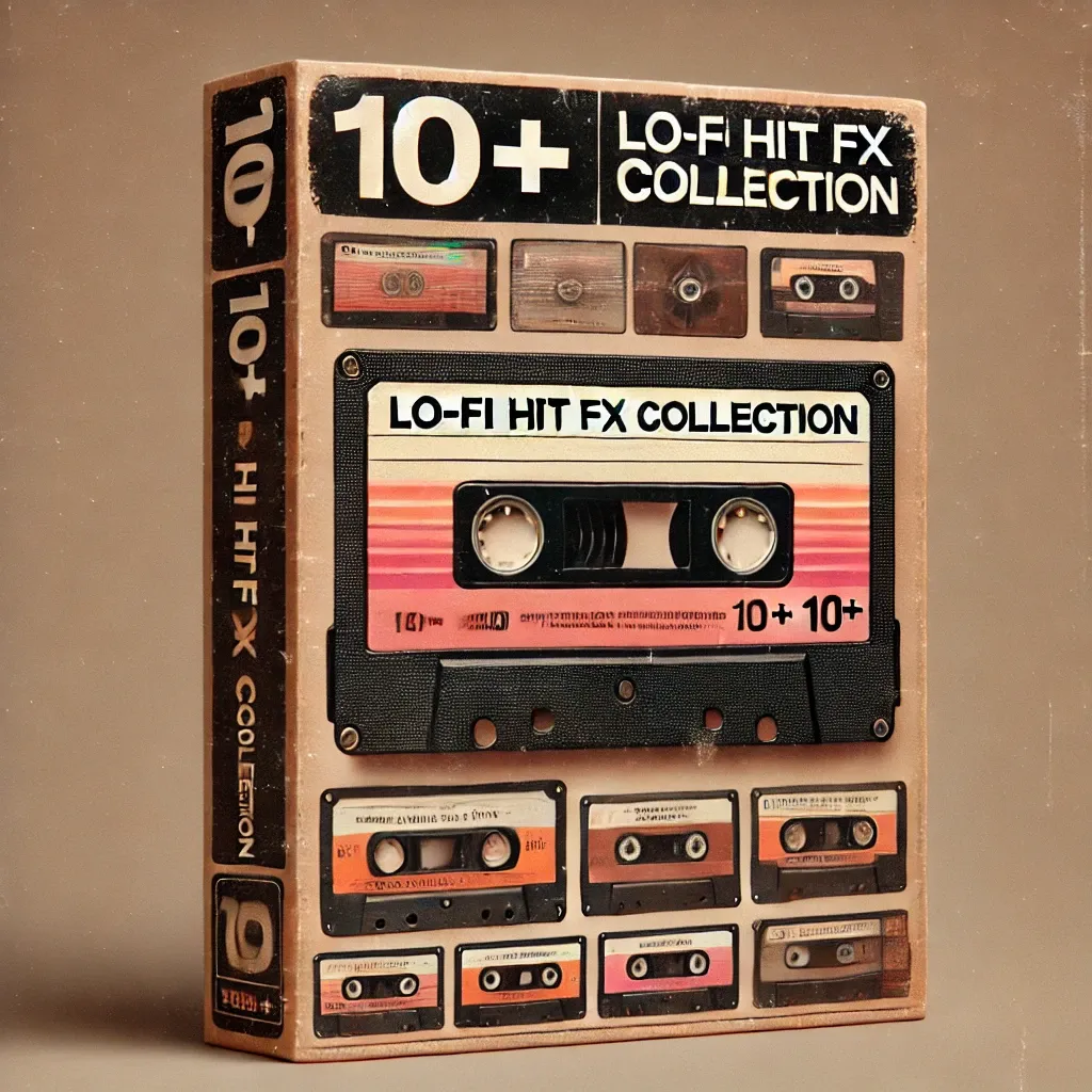 10+ Lo-Fi Hit FX Collection - Immersive Lo-Fi Audio Effects for Creative Sound Design and Media Projects 4