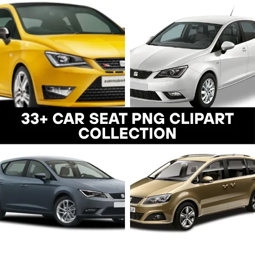 33+ Car Seat PNG Clipart Collection - Premium Travel & Transportation Illustrations for Designers and Creators 6