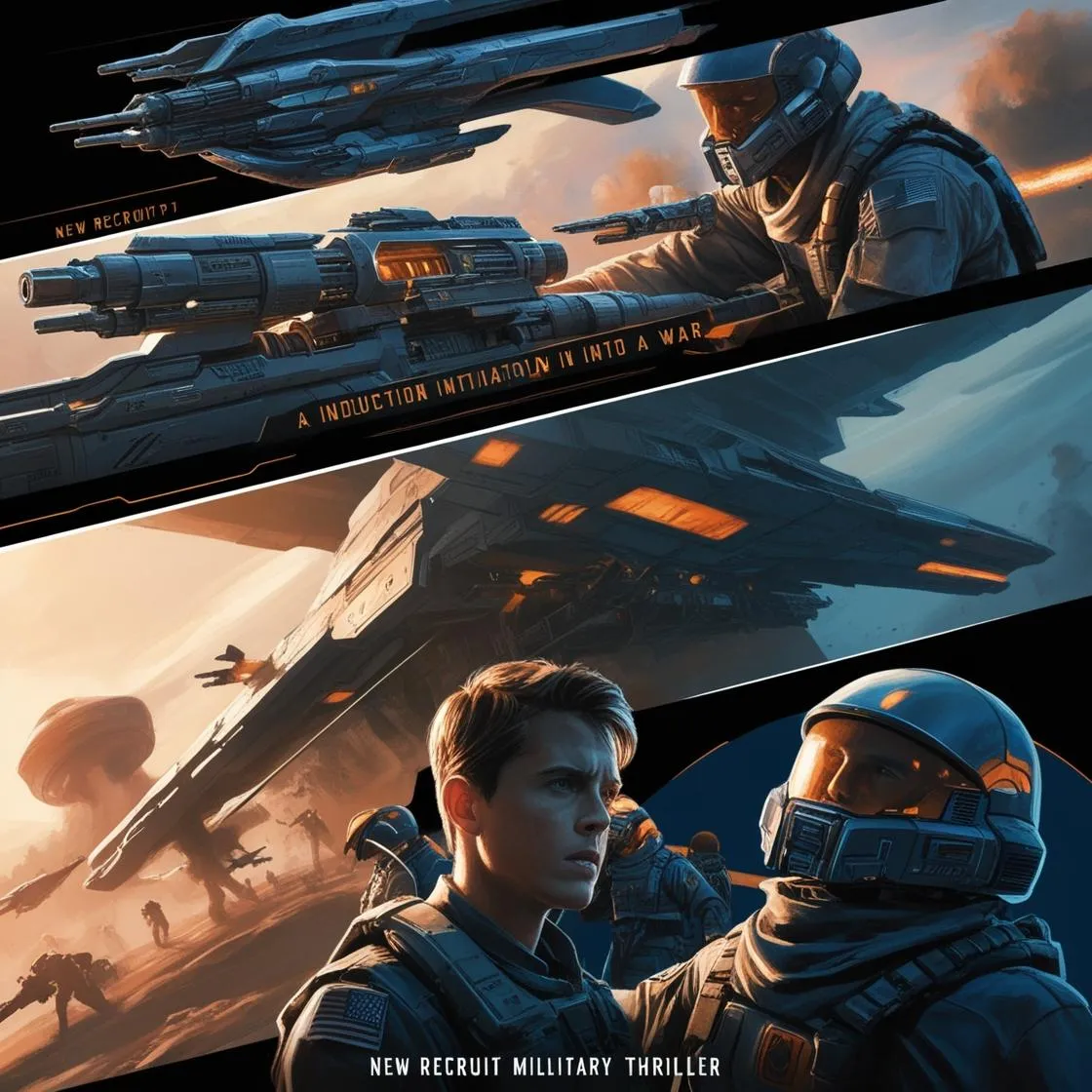 Induction Sci-Fi Military Thriller of Initiation & War - Immersive Action & Adventure E-Book for Sci-Fi Fans and Military Fiction Readers 6