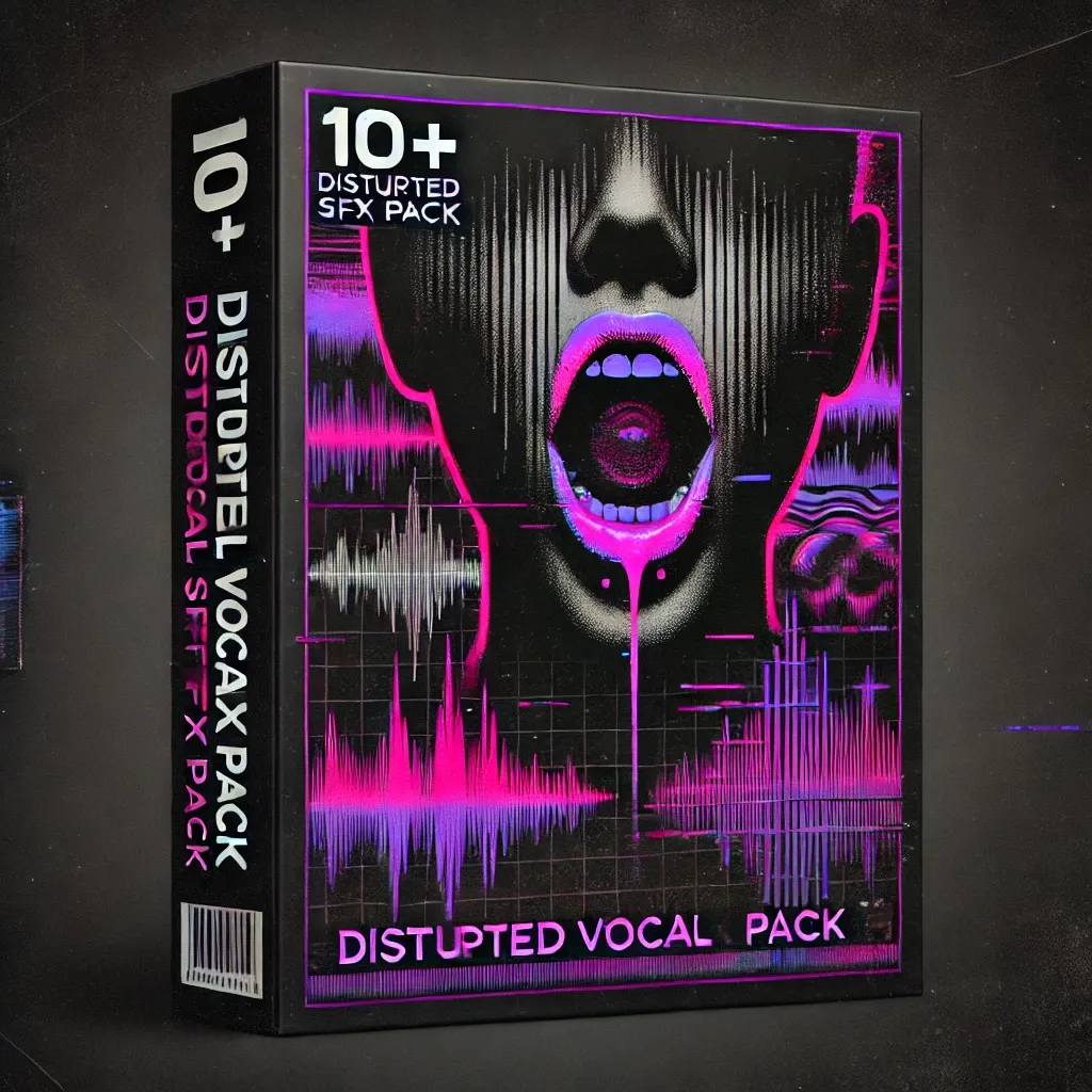 10+ Distorted Vocal SFX Pack - Dynamic Distorted Vocal Audio Effects for Creators and Sound Designers 3