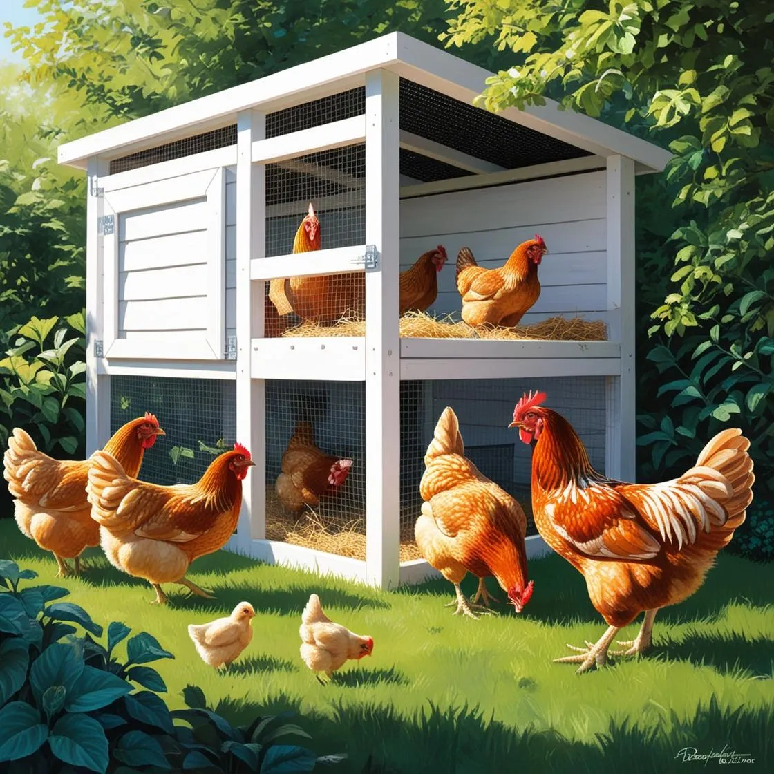 Backyards Chicken Farming Easy Homestead Poultry Guide - Practical Farming Manual for Sustainable Backyard Poultry Care and Small-Scale Homesteads