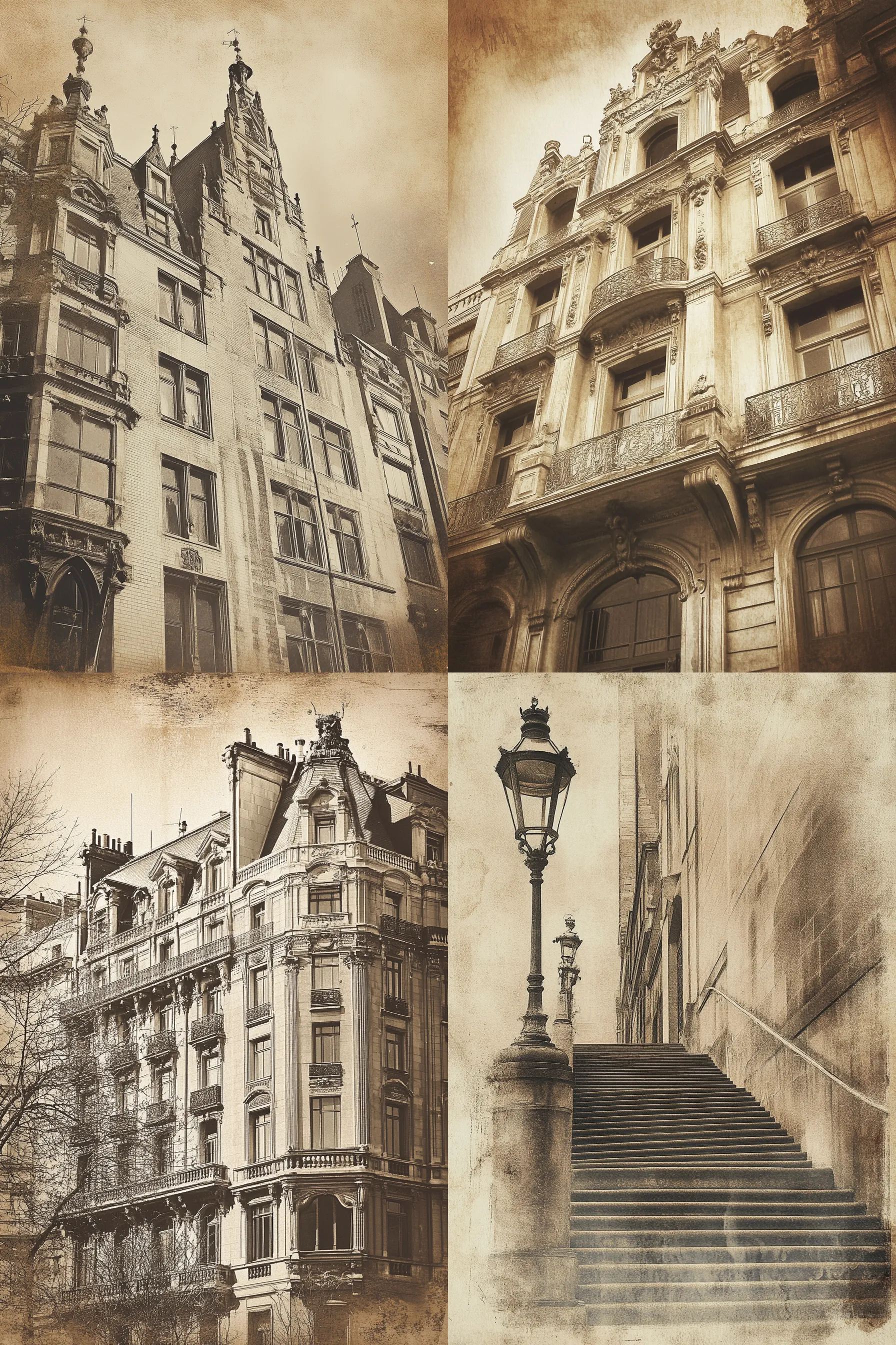 Sepia Photo Wall Art - Vintage-Inspired Timeless Decor for Classic, Warm Ambiance Spaces