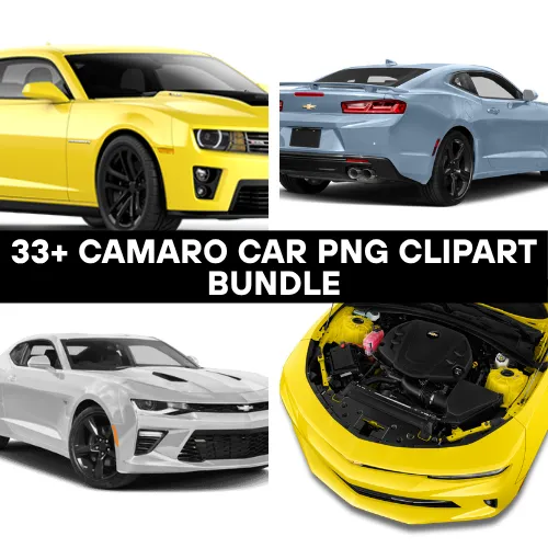 33+ Camaro Car PNG Clipart Bundle - Dynamic Travel & Automotive Graphics for Designers and Creators 5